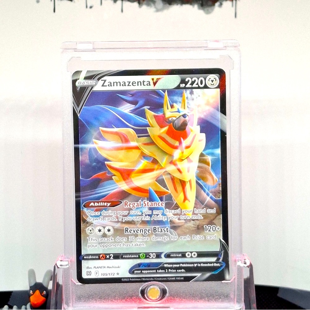 Zamazenta V Pokémon Card